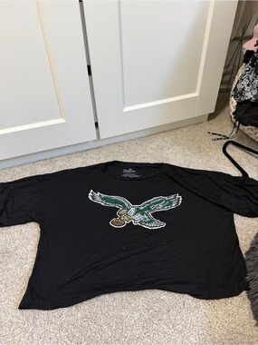Black Graphic Philadelphia EaglesTee